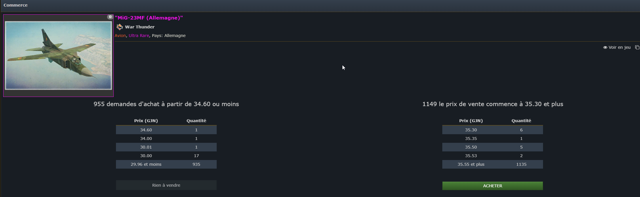 [Question] Les coupons War thunder, comment les acheter ? Académie