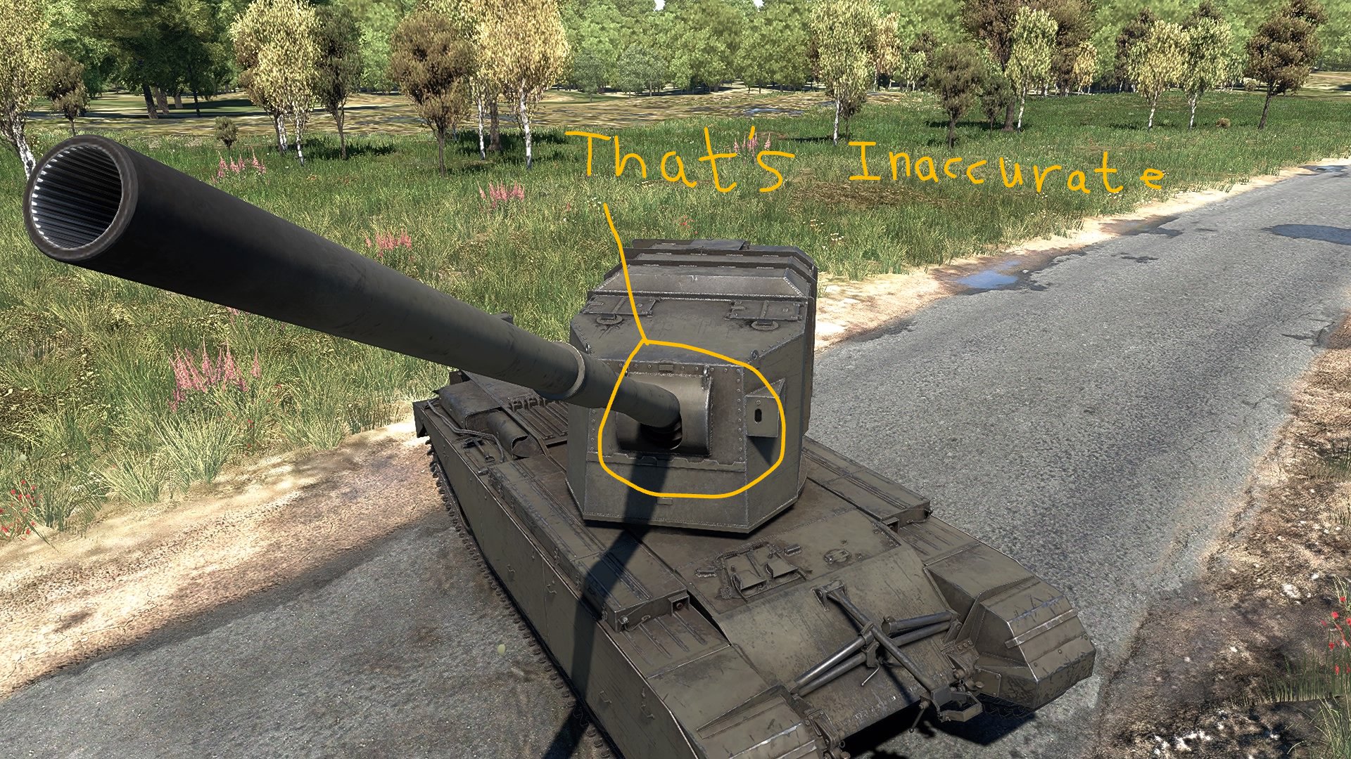 FV4005 gun elevation is inaccurate - Already Reported & Resolved - War ...