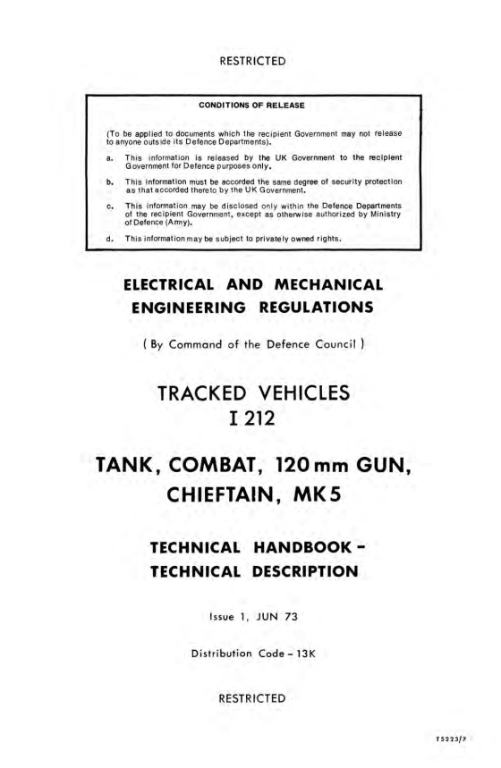 Missing Laser rangefinder Chieftain Mk 5 Already Reported & Resolved