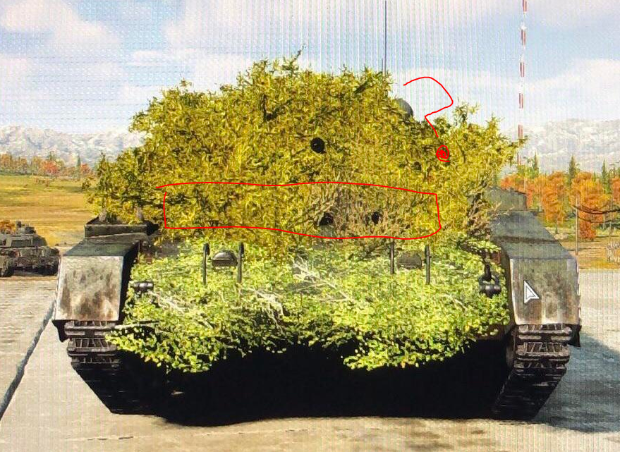 Removing camo bushes Ground Battles War Thunder Official Forum